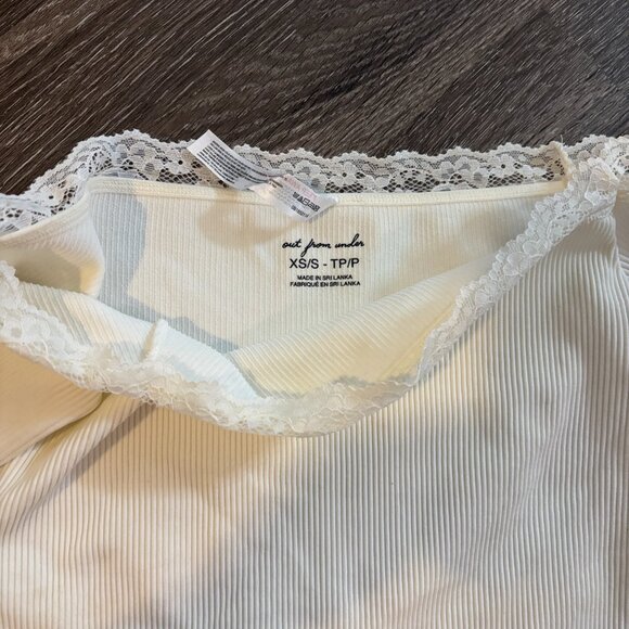 Out From Under Melani Seamless Lace-Trim Top off-the-shoulder  Size XS/S - Picture 5 of 5
